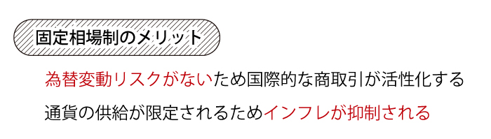 ブレトンウッズ体制のメリット