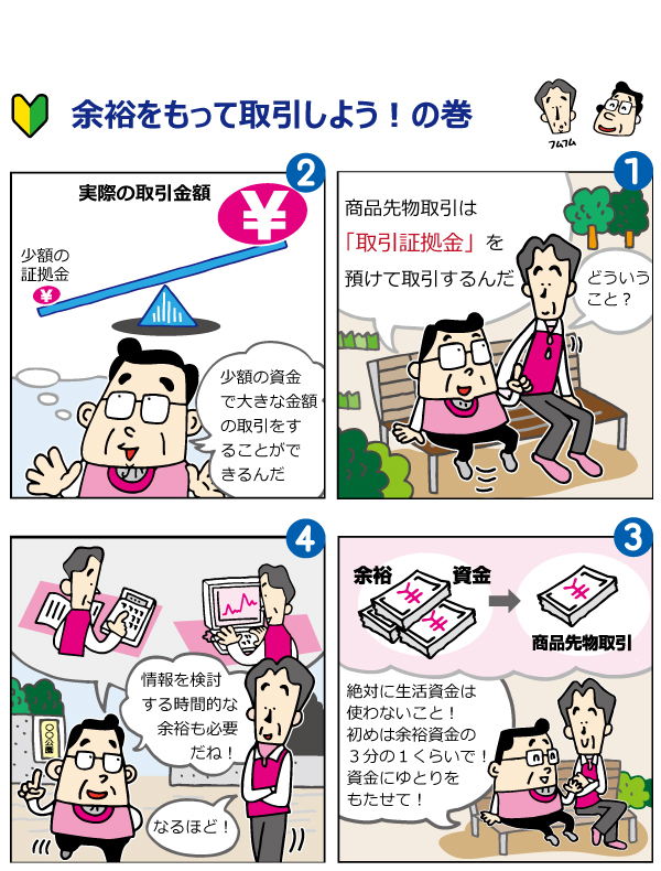 商品デリバティブ取引の漫画