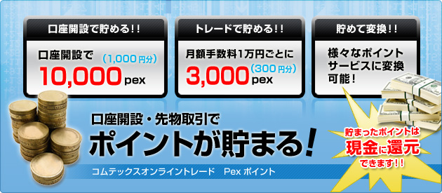 Pexポイントは、様々なポイントサービスに変換が可能！現金への還元も可能！